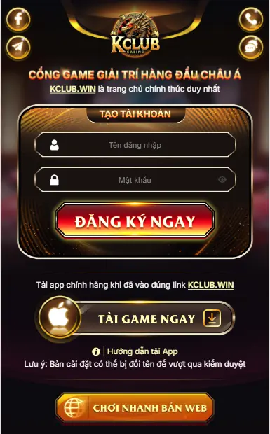 Cách tải Kclub cho điện thoại