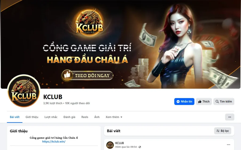 Đọc các đánh giá từ Fanpage chính thức của Kclub
